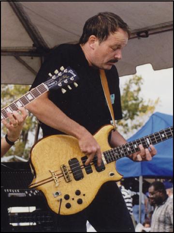 Chris Preston & CPR Bassist at Buffalo Bills Game