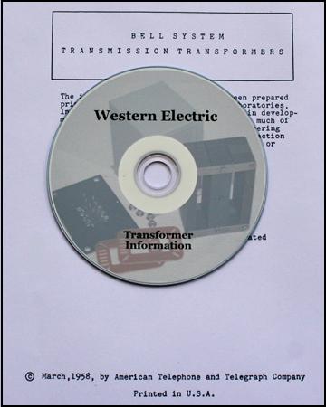 VintageWindings Western Electric Transformer Information DVD